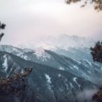 Mountain Landscapes - Breathtaking view of snow-capped mountains surro #11262379
