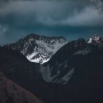 Mountain Landscapes - A breathtaking view of snow-capped mountain peak #12310955