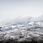 Mountain Landscapes - Beautiful snow-covered mountain landscape with c #4066108